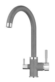 Смеситель Granula для кухни GR-2168 графит